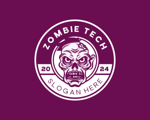 Zombie - Zombie Monster Gaming logo design