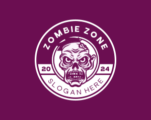 Zombie - Zombie Monster Gaming logo design