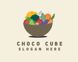 Fruit Veggie Bowl Logo