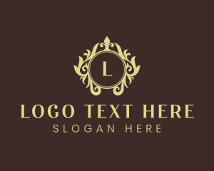 Ornamental - Regal Ornamental Crest logo design