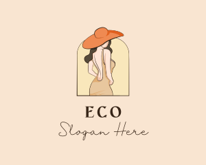 Feminine Summer Fashion Logo