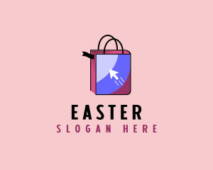 Online Bookstore Bag Logo