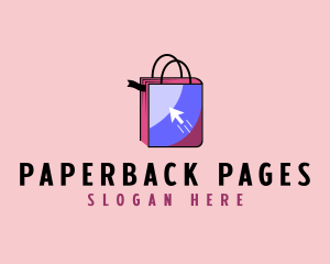 Bookstore - Online Bookstore Bag logo design