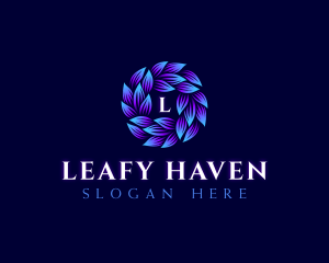 Leaves - Garden Nature Leaves logo design