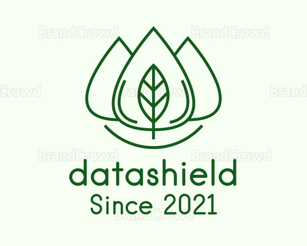 Essential Oil Leaf Logo