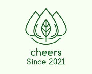 Yard Care - Essential Oil Leaf logo design