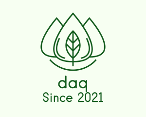 Gardening - Essential Oil Leaf logo design
