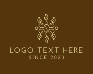 Latte - Coffee Bean Cafe Vine logo design