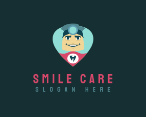 Pediatric Superhero Dentist logo design