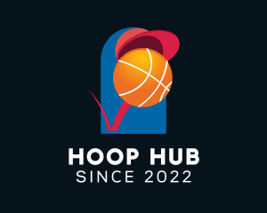 Hoop - Street Basketball Cap logo design