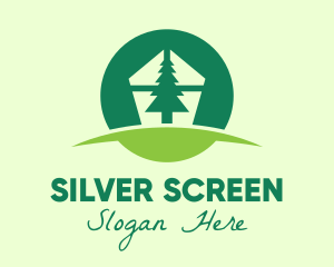 Green Pine Tree Home Logo