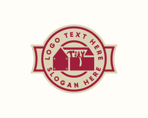 Repair Toolbox Badge logo design