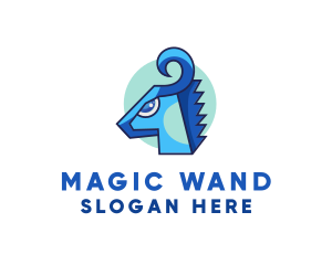 Mythical Fantasy Pony logo design