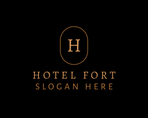 Elegant Hotel Suit logo design