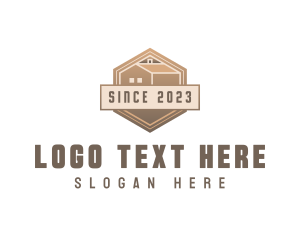 Interior Designer - Residential House Roofing logo design