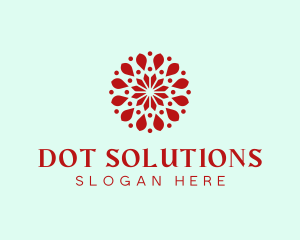 Flower Petal Pattern logo design