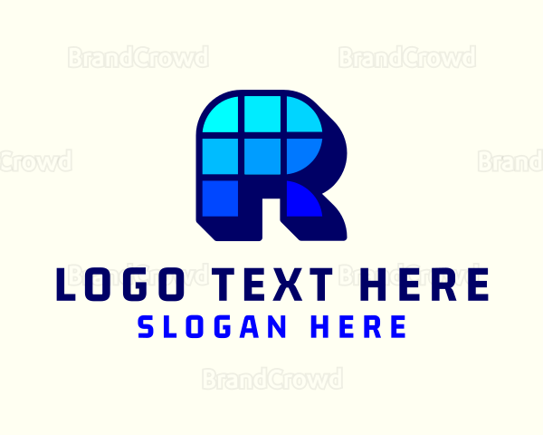 Pixel Game Developer Tech Logo