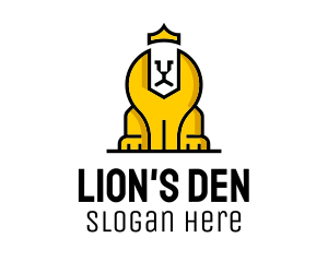 Lion - Lion Sphinx King logo design