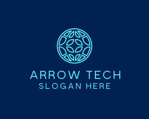 Global Tech Company logo design