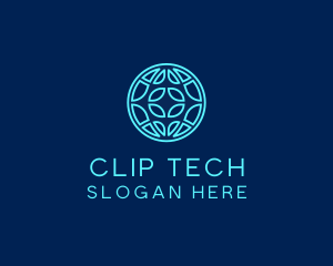 Global Tech Company logo design