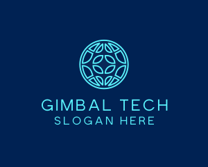 Global Tech Company logo design