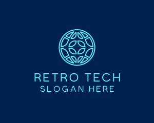 Global Tech Company logo design