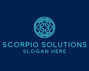 Global Tech Company logo design