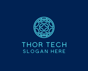 Global Tech Company logo design