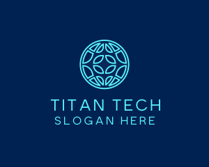 Global Tech Company logo design