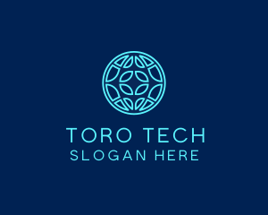 Global Tech Company logo design