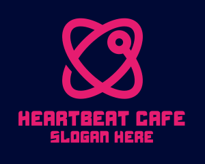 Heart - Tech Atomic Heart logo design