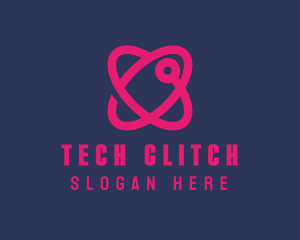 Tech Atomic Heart logo design