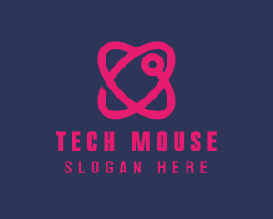 Tech Atomic Heart logo design