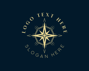 Navigation Compass Star Logo