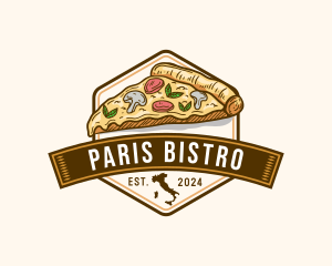 Italy Pizza Cuisine logo design