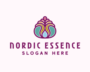 Floral Essence Spa logo design