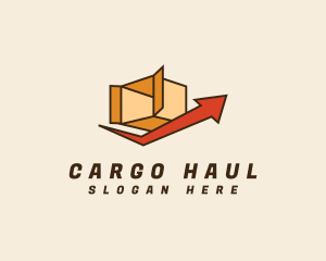 Carton Box Logistics logo design