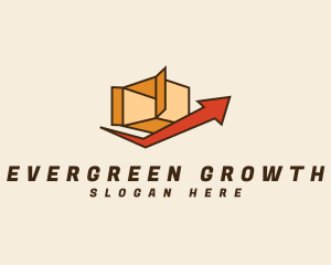 Carton Box Logistics logo design