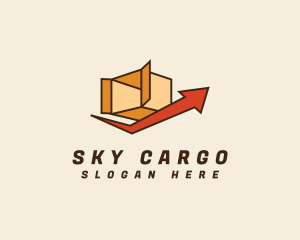 Carton Box Logistics logo design