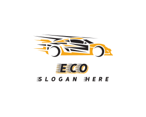 Sports Car - Super Car Vehicle logo design