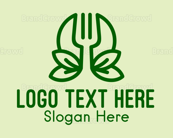 Healthy Vegetarian Restaurant Logo