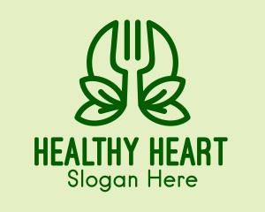 Healthy Vegetarian Restaurant  logo design