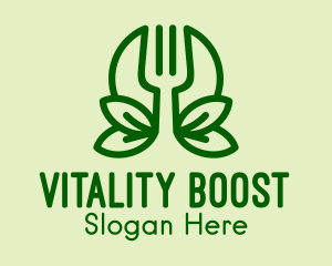 Healthy Vegetarian Restaurant  logo design