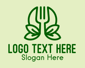 Vegetarian - Healthy Vegetarian Restaurant logo design
