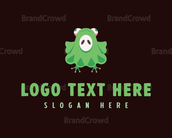 Ghost Frog Costume Logo