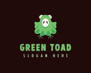Ghost Frog Costume logo design
