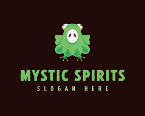 Ghost Frog Costume logo design