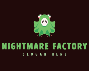 Ghost Frog Costume logo design