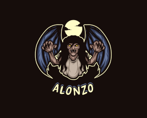 Philippine Scary Aswang logo design