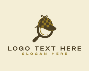 Searching - Detective Magnifying Glass logo design
